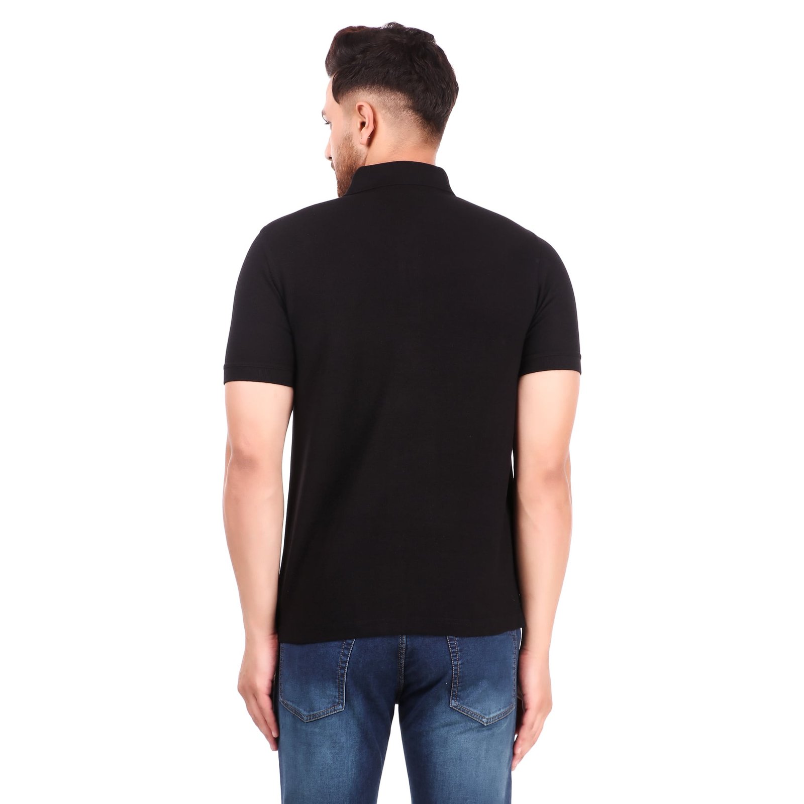 Buy Richard Paadler Sustainable Black Men's Polo T shirts Online